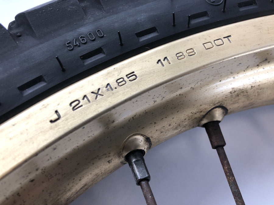 Honda XRV 750 Africa Twin RD04 [1990] - Forhjulsfælg 1,85x21" egerfælg