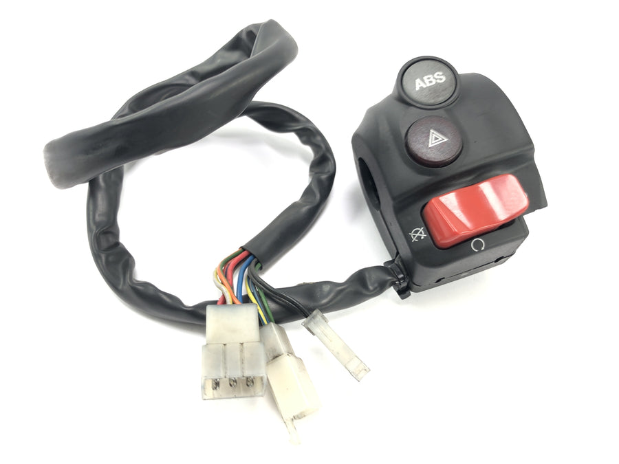 Moto Guzzi Stelvio 1200 4V [2009] - Styret switch Hovedfittings Højre switch ABS ADVARSEL Indikatorer