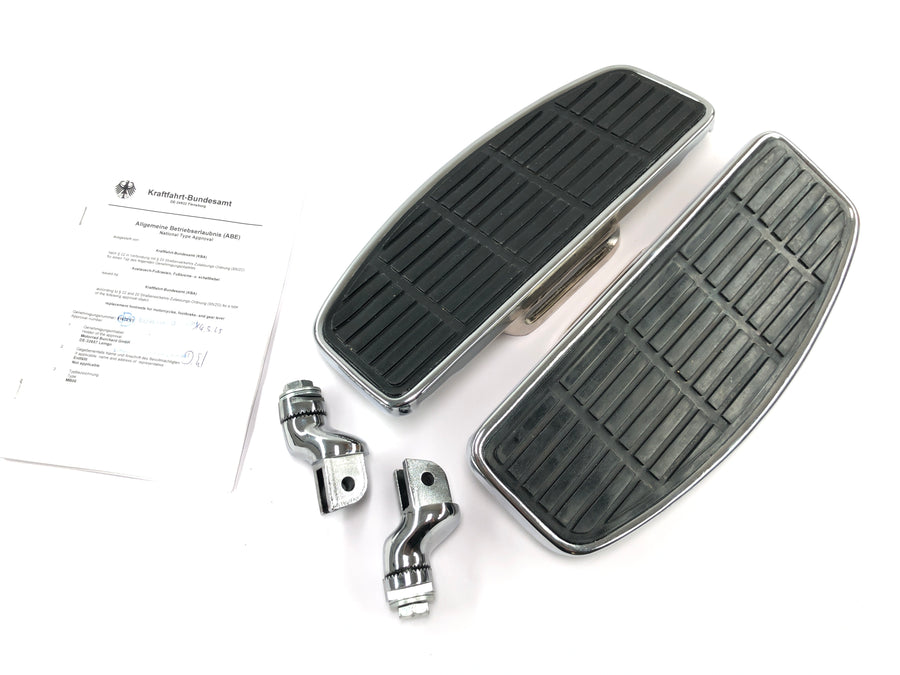 Suzuki M 800 Intruder - Footboard driver footboard fodplade fodstøtte sæt krom