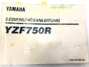 Yamaha YZF 750 R 4HN [1995] - Betjeningsvejledning manual betjeningsvejledning-3