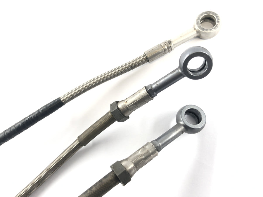 Suzuki GSF 1200 S Bandit WVA9 [2003] - Bremselinie ved den forreste stålfleks