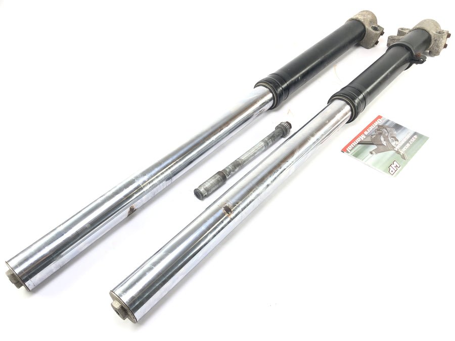 KTM 640 LC4 Adventure [2000] - Suspension Fork Upsidedown WP med manuel og akse
