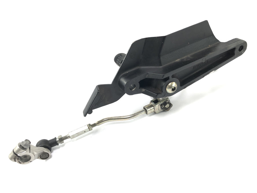 Triumph Daytona 900 T300 [1993] - Fodstøtte til venstre med Shift Lever Foot Switching Lever Switch Pedal til venstre