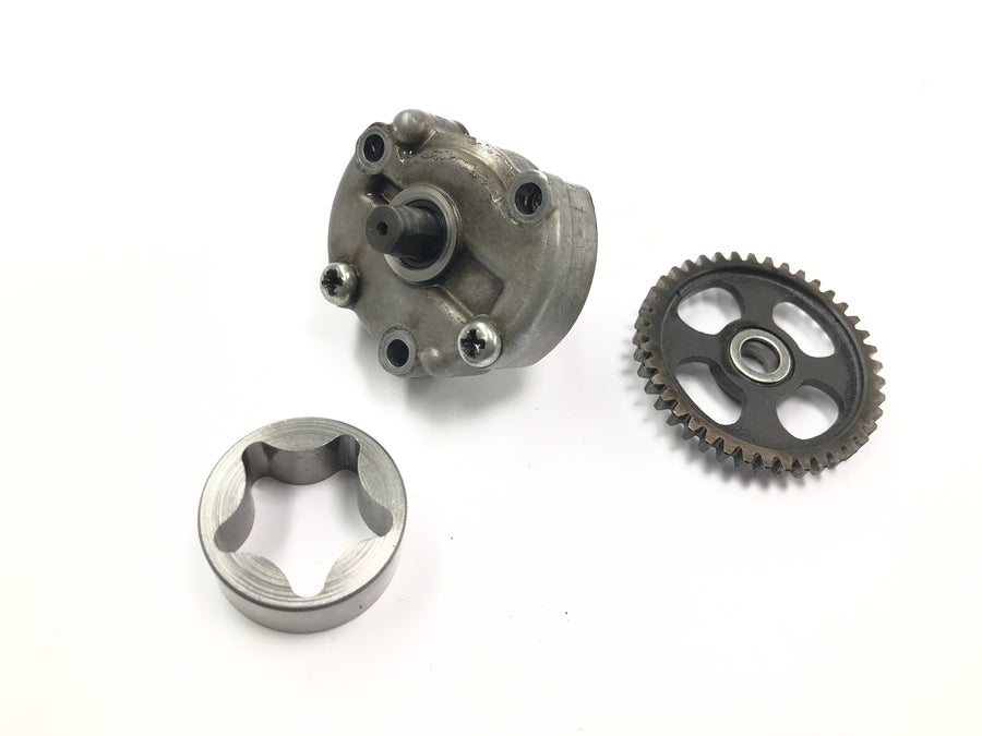Yamaha XT 500 1U6 [1981] - Oliepumpe gear rotor pumpe indsats