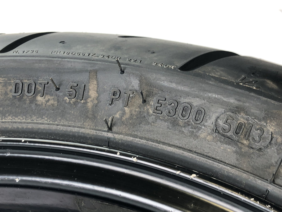 Honda CBR 900 RR Fireblade SC33 [2000] - baghjulsfælghjul 5,50 x 17"