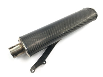 HONDA VTR 1000 SP 1 SC45 [2001] - udstødning baglyddæmper lyddæmper højre carbon - 0