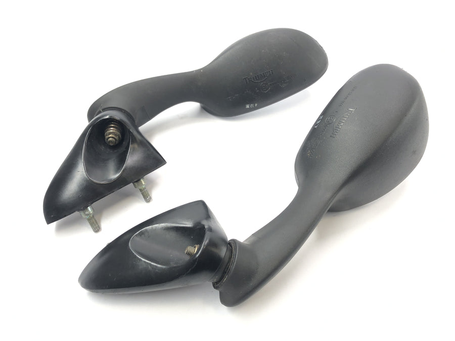 Triumph Daytona 955i T595N [2003] - Mirror bagspejl Side Mirror Par Black Black