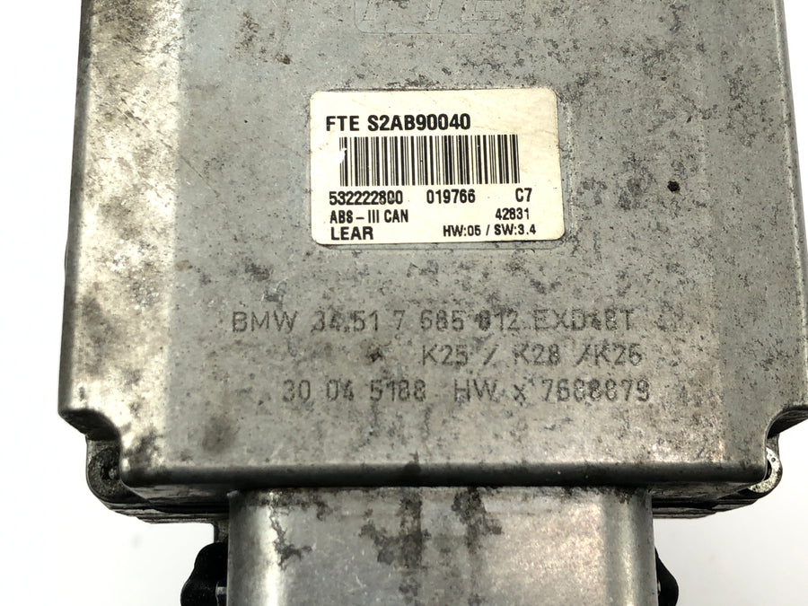 BMW R 1200 GS R12 K25 [2004] - ABS styreenhed modulator hydraulisk blok