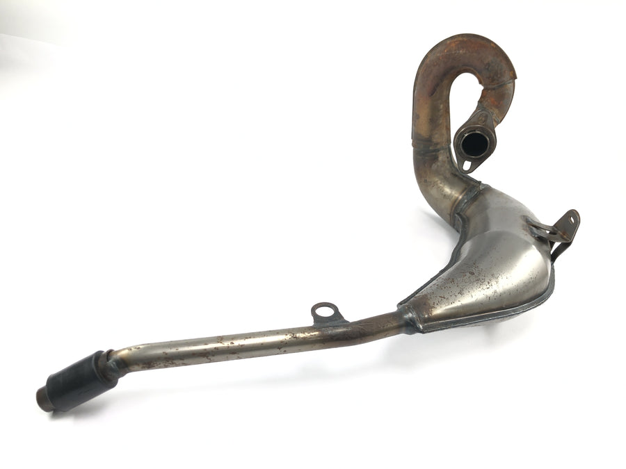 Yamaha DT 125 R DE03 [2000] - Udstødningssystem Giannelli udstødningsmanifold bagpotte endepotte