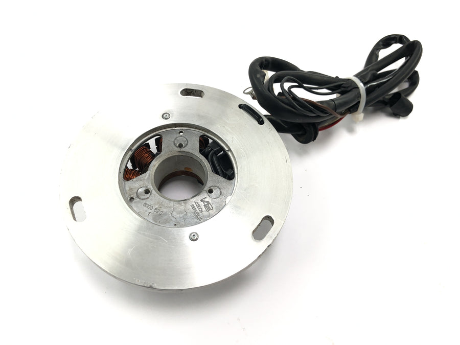 Yamaha XT 500 1U6 [1981] - Stator generator tænding bundplade generator lade stator