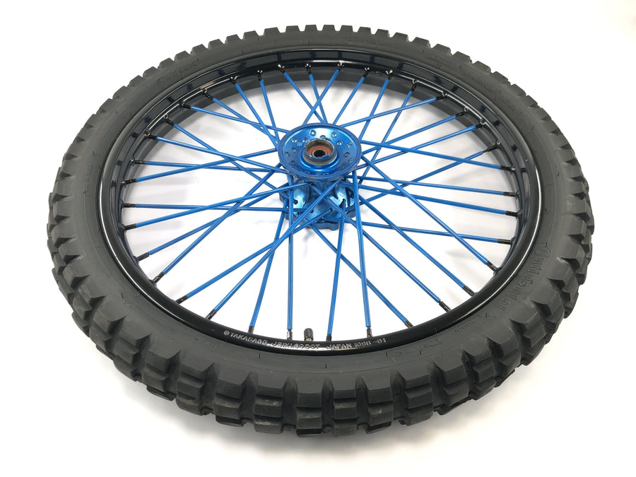 Yamaha DT 125 R DE03 [2000] - hjulsæt fælge foran 1,60 x 21" bag 1,85 x 18"