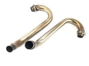 Moto Guzzi Stelvio 1200 4V [2009] - Udstødningsrør Manifold Pipe Rustfrit stål til venstre og højre-2