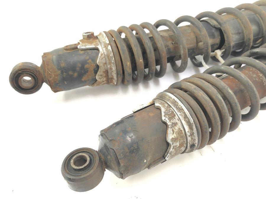 YAMAHA XT 500 1U6 [1981] - Spring Peak Shock Absorbers 370 mm øje til øje til øje