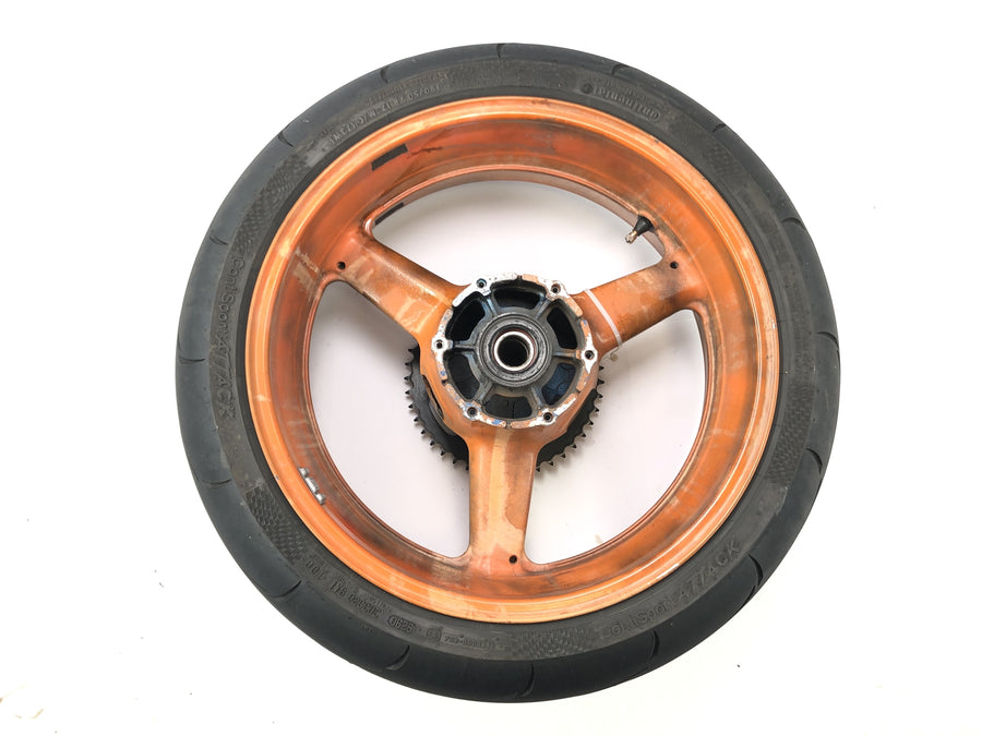 Yamaha YZF R1 RN09 [2003] - Baghjul kanthjul RIM 6 x 17 RIM Bike Bagefter
