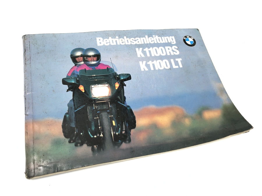 BMW K 1100 RS [1991] - Betjeningsvejledning
