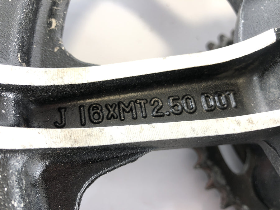 Yamaha XS 400 2A2 [1982] - Baghjulkanten bagpå