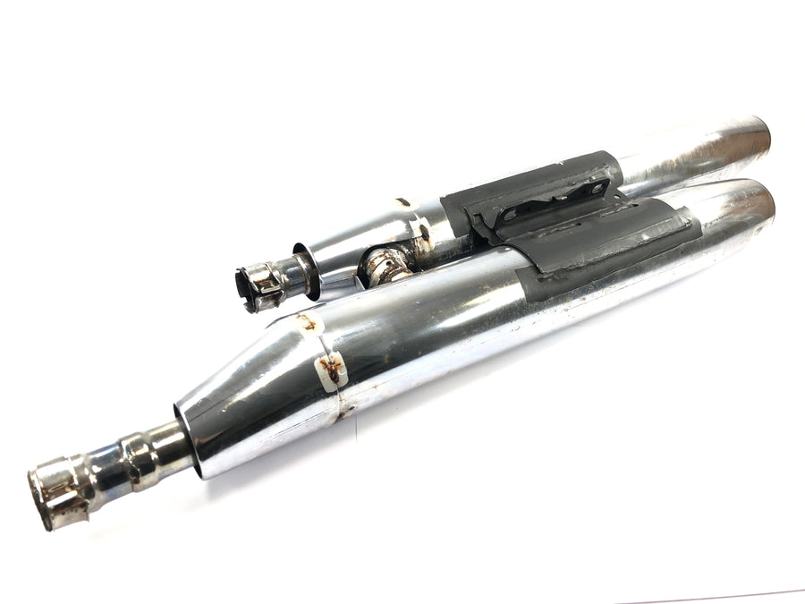 Yamaha XV 1600 Wild Star VP08 [2002] - Lyddæmper udstødning