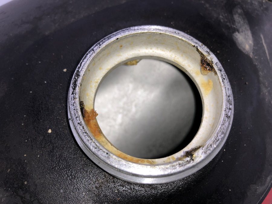 Yamaha XT 500 1U6 [1981] - Tank Benzin Tank Aluminium