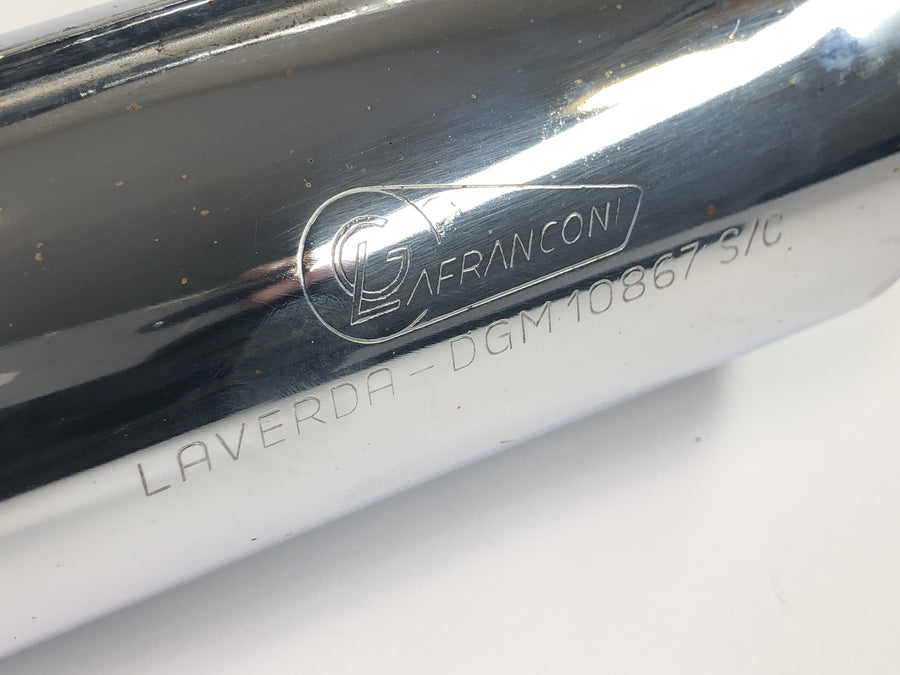 Laverda 1000 [1978] - Udstødningslyddæmper bagpotte lydpottepar krom
