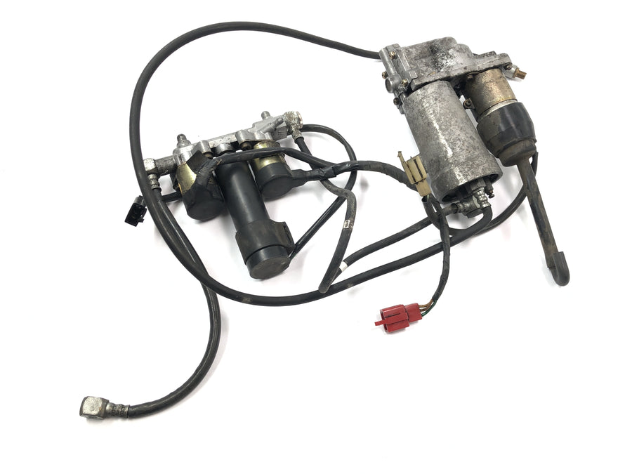 Honda GL 1500 Goldwing SC22 [1987] - Kompressor luftaffjedring kontrolenhed ventilblok