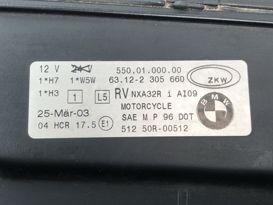 BMW K 1200 GT K12 [2003] - Forlygte forlygte forlygte pære
