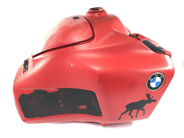 BMW R 100 GS 247E [1991] - Brændstoftank benzintank plast touring tank rød