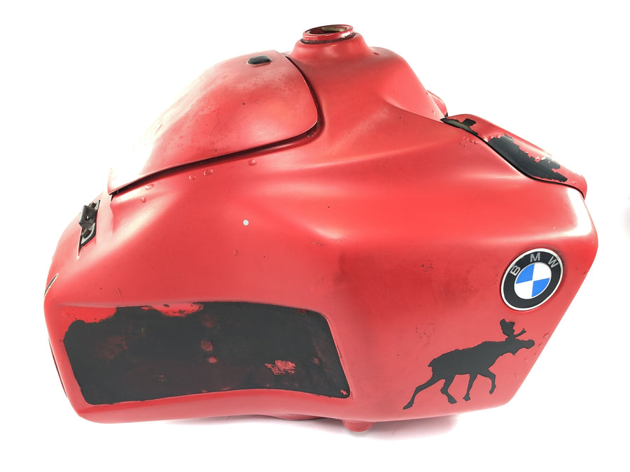 BMW R 100 GS 247E [1991] - Brændstoftank benzintank plast touring tank rød