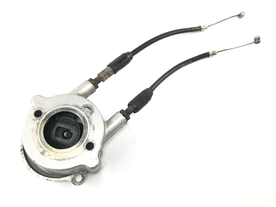 Yamaha DT 125 R DE03 [2000] - Oliepumpe aktuator aktuator hus med bowden kabel