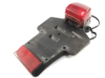Honda NX 650 RD02 [1989] - Literpladeholder med baglygte