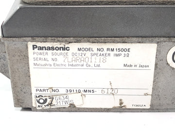 Honda GL 1500 Goldwing SC22 [1987] - Radiokassetteradiolydsystem - 0