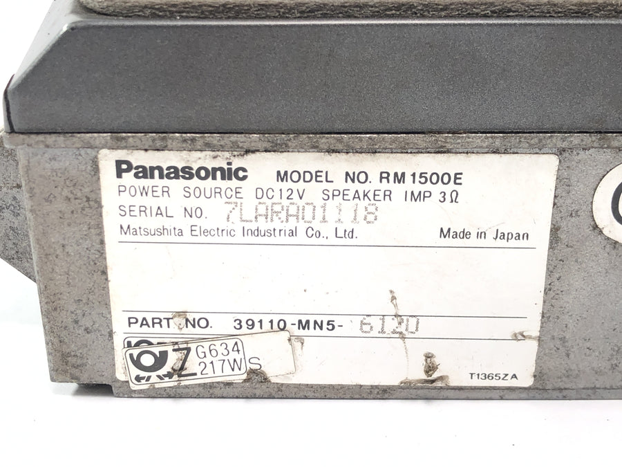 Honda GL 1500 Goldwing SC22 [1987] - Radiokassetteradiolydsystem