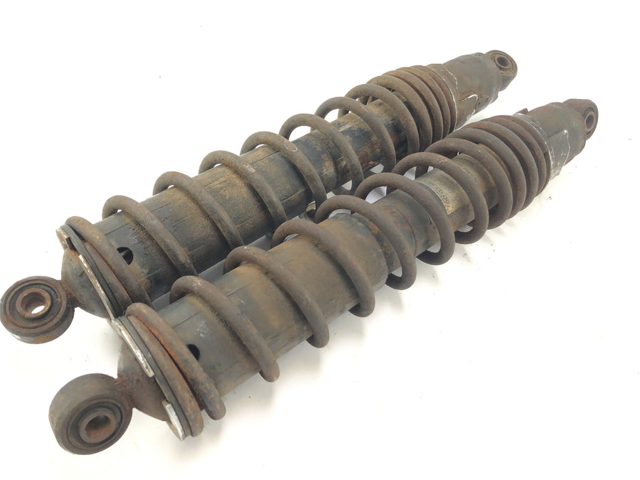 YAMAHA XT 500 1U6 [1981] - Spring Peak Shock Absorbers 370 mm øje til øje til øje