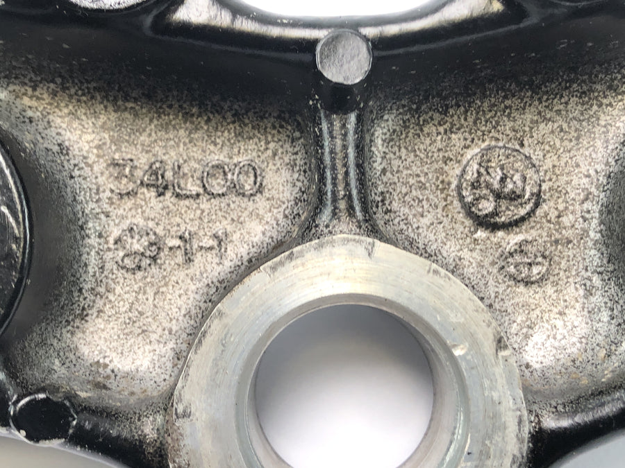 YAMAHA XT 600 43F [1985] - Gaffel Bridge øverst på gaffelklemmen kontrolhovedplade