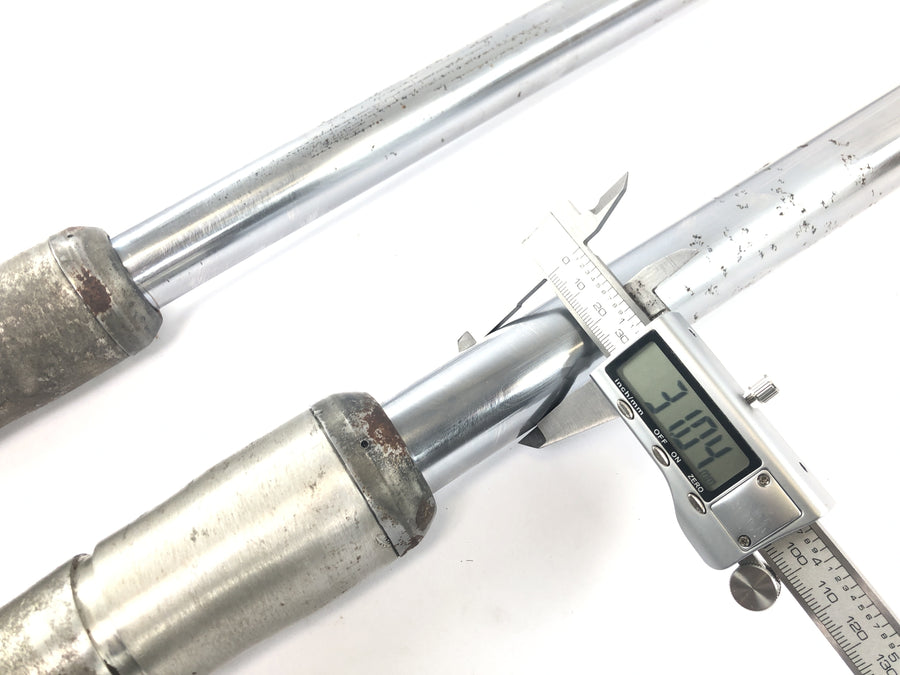 Yamaha DT 175 2K4 [1982] - Teleskopgaffel forgaffel med aksel