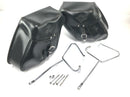 Kawasaki VN 1500 Mean Streak VN50T [2005] - Sadeltasker lædersidetasker med beslag og fastgørelsesmateriale-1