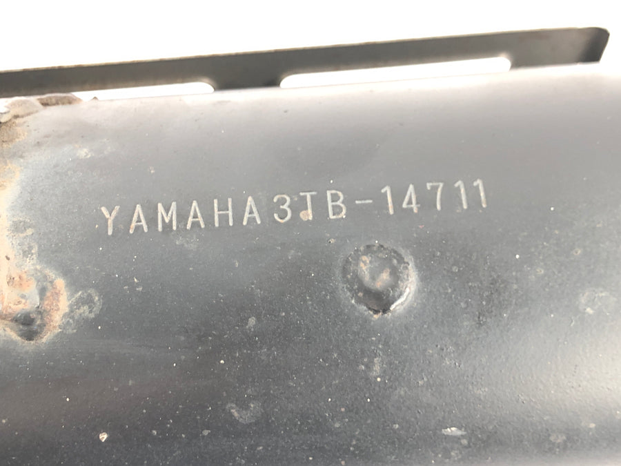 Yamaha TT 600 E 4GV [1995] - Lyddæmper Udstødning Baglyddæmper Udstødningslyddæmper
