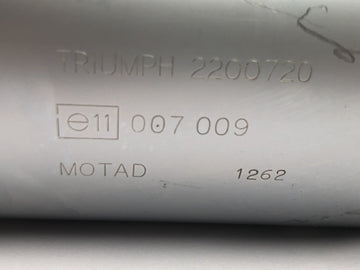 Triumph Daytona 1200 T300D [1994] - Lyddæmper venstre baglyddæmper udstødning - 0