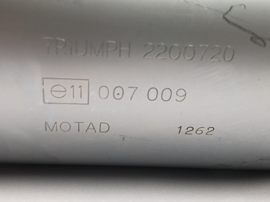 Triumph Daytona 1200 T300D [1994] - Lyddæmper venstre baglyddæmper udstødning