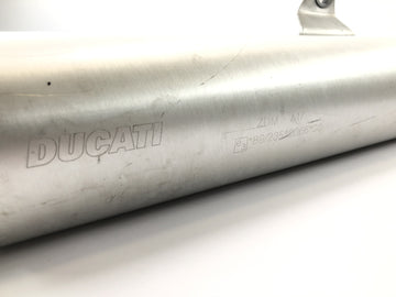 Ducati ST3 S3 [2004] - lyddæmper højre udstødningslyddæmper ARROW lyddæmper sølv - 0
