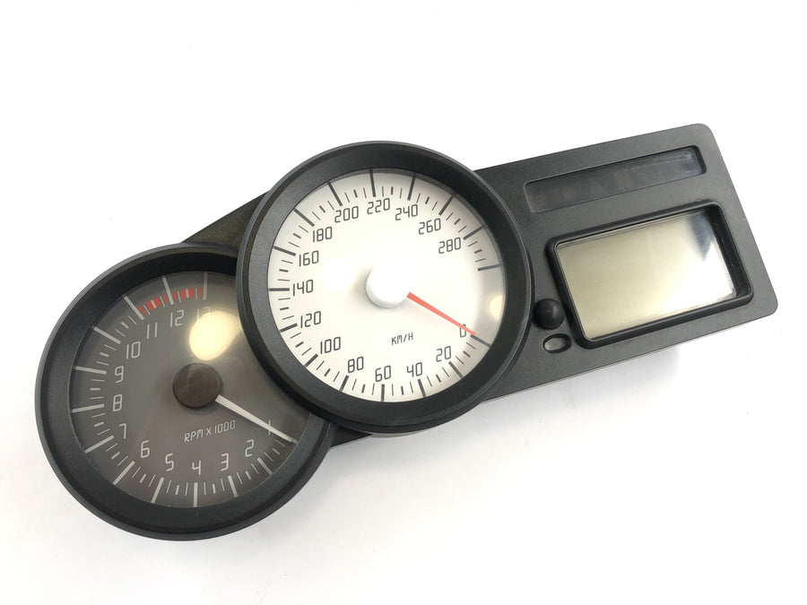 BMW K 1300 S K12S [2010] - Låsesmed Zündchlos CDI Tank Lock til Gabelbrücke over Tacho Cockpit ECU
