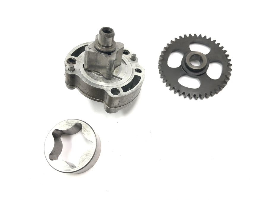 Yamaha XT 500 1U6 [1981] - Oliepumpe gear rotor pumpe indsats