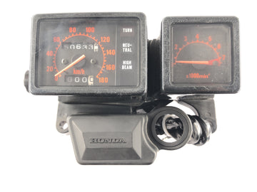 Honda XL 600 LM PD04 [1989] - Cockpit -speedometer og roterende meter med beslag - 0