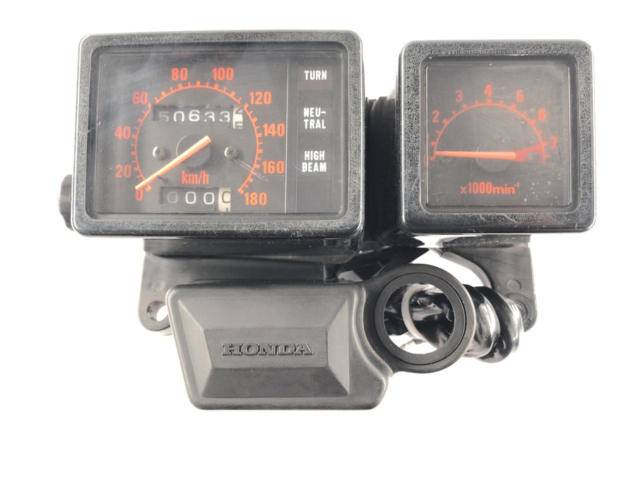 Honda XL 600 LM PD04 [1989] - Cockpit -speedometer og roterende meter med beslag