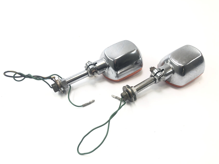 Kawasaki Z 1100 Kzz10a [1984] - Drejesignal Blinker Lights I Front Set -parret