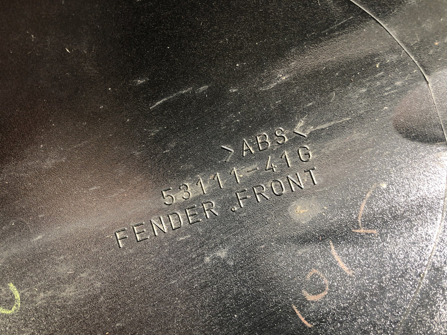 Suzuki GSXR 600 750 1000 [2006 til 2009] - Fender på den forreste frontfender