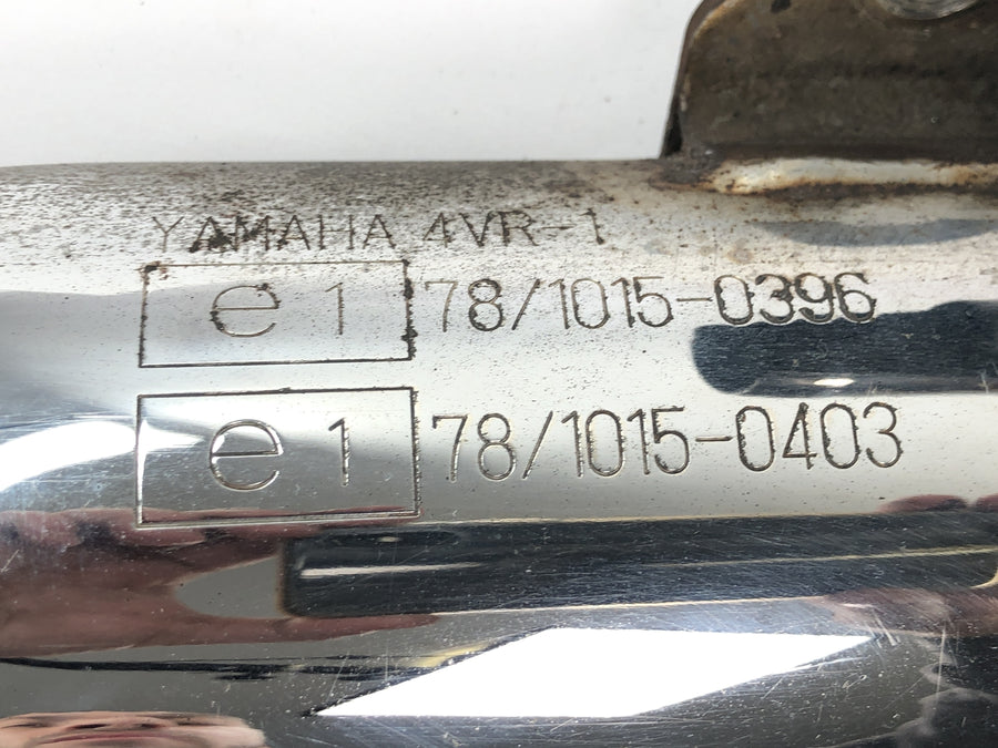 Yamaha XVS 650 4VR [1997] - Udstødningssystem, bagpotte, manifold komplet