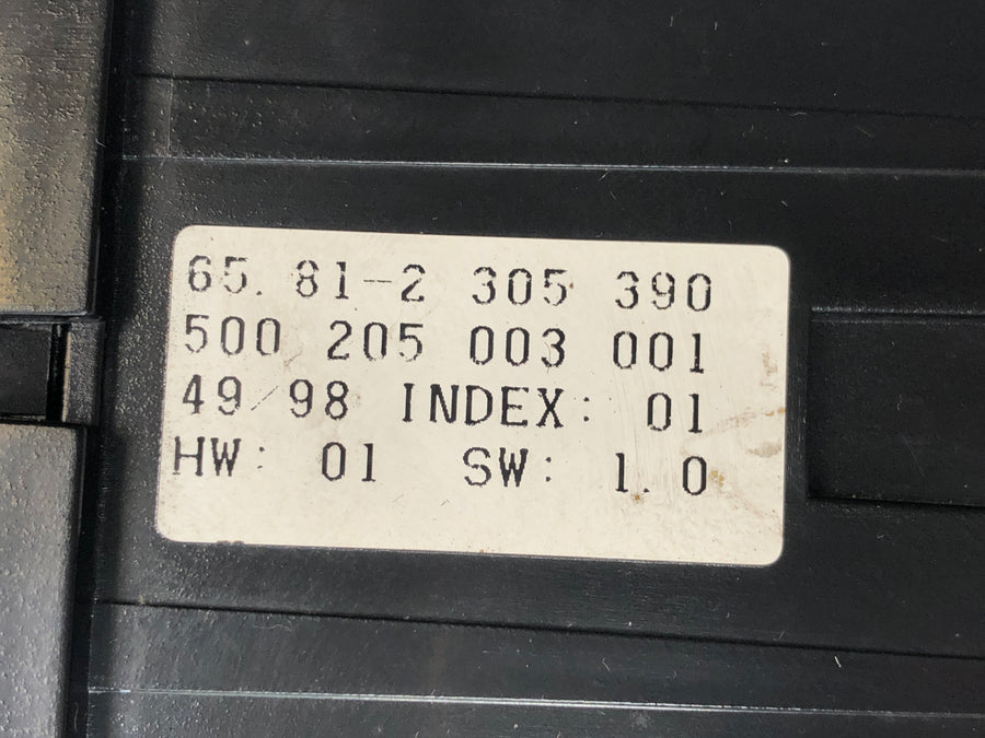 BMW K 1200 LT K2LT [1999] - On-board computer display kontrolenhed display unit control