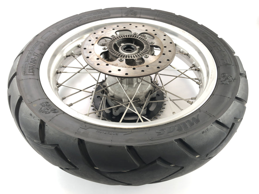 BMW F 650 GS R13 [2002] - Baghjulhjulsfunktion med kædehjul og bremse disk 3.0x17 "