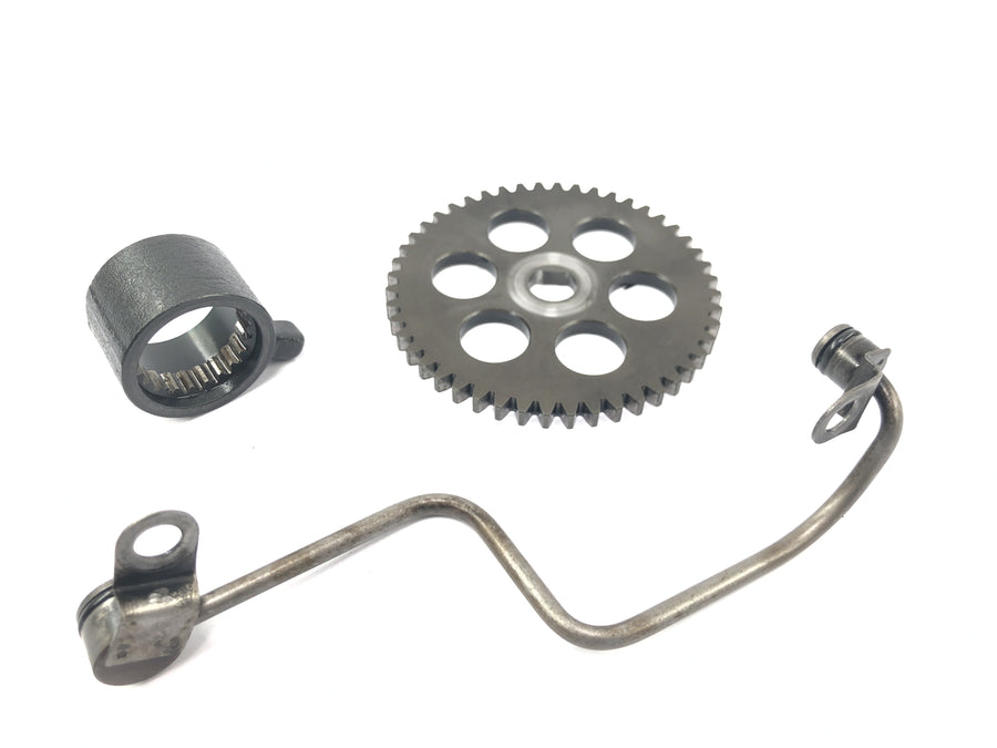 Honda XL 600 RM PD03 [1985] - Oliepumpe olieforsyning gear pumpenhed
