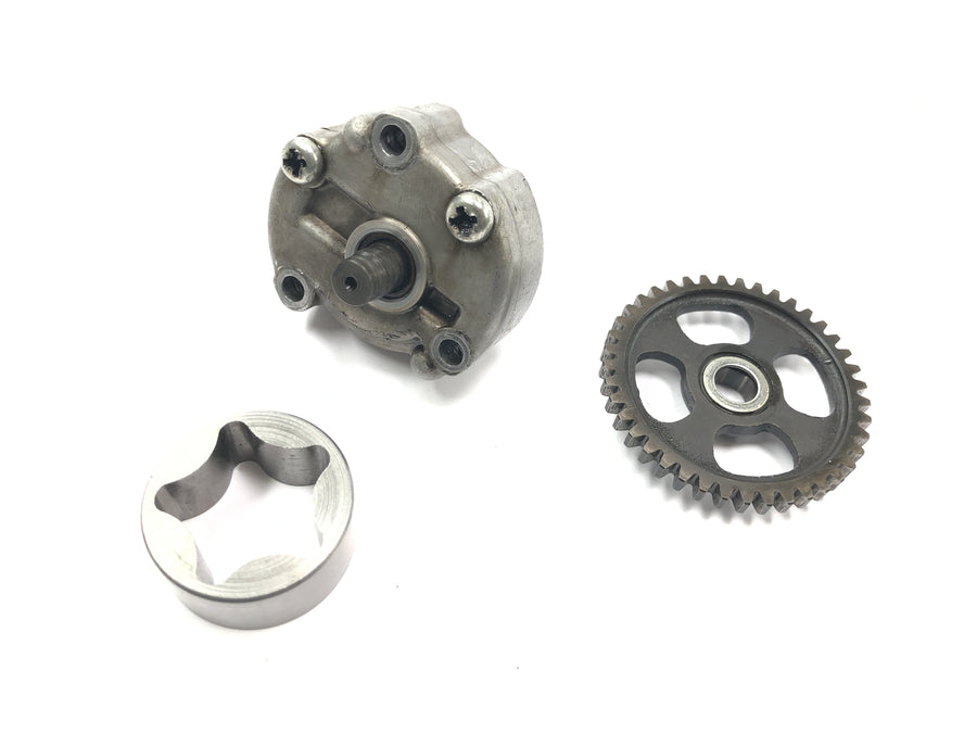 Yamaha XT 500 1U6 [1981] - Oliepumpe gear rotor pumpe indsats